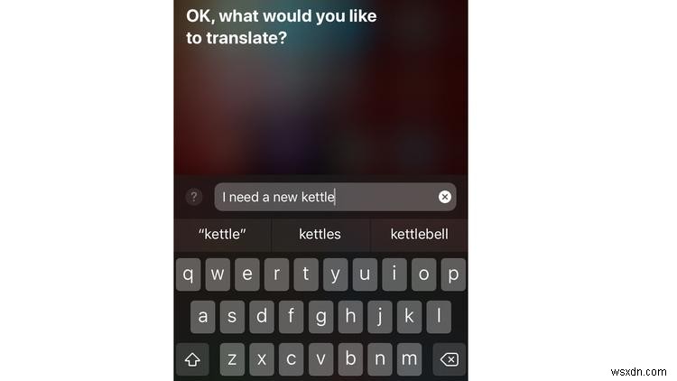 How to translate words with Siri on iPhone