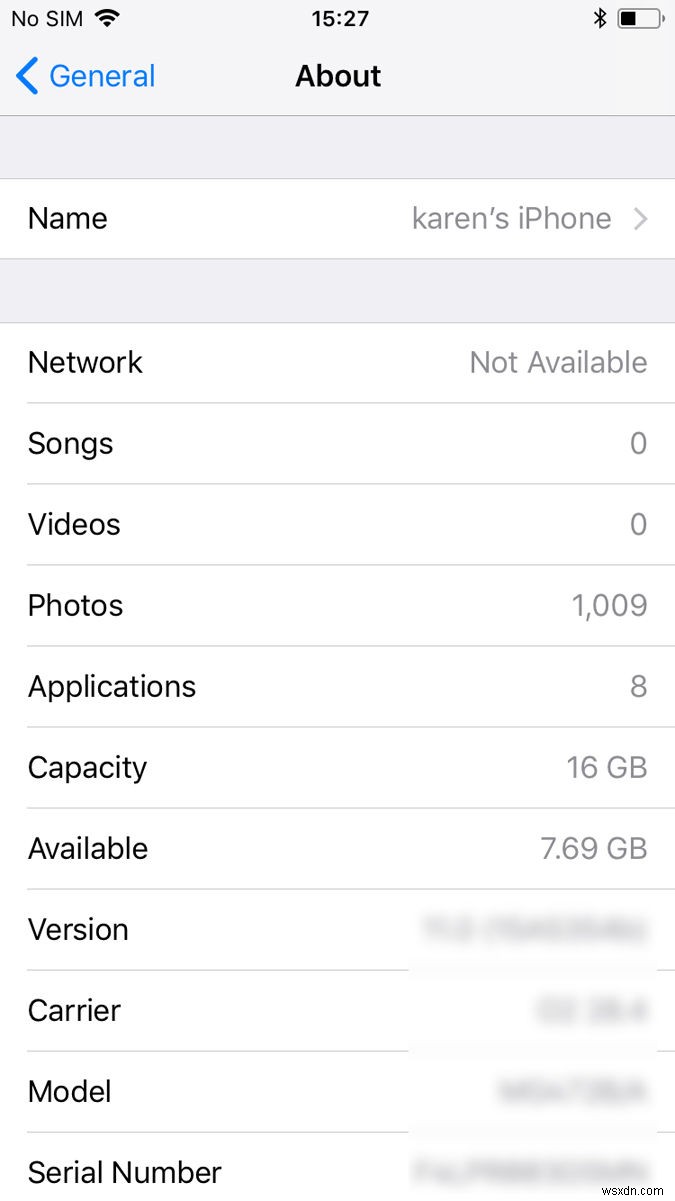 How to find the serial number on an iPhone or iPad
