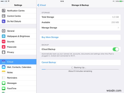 How to manage iCloud Storage & Backup Settings