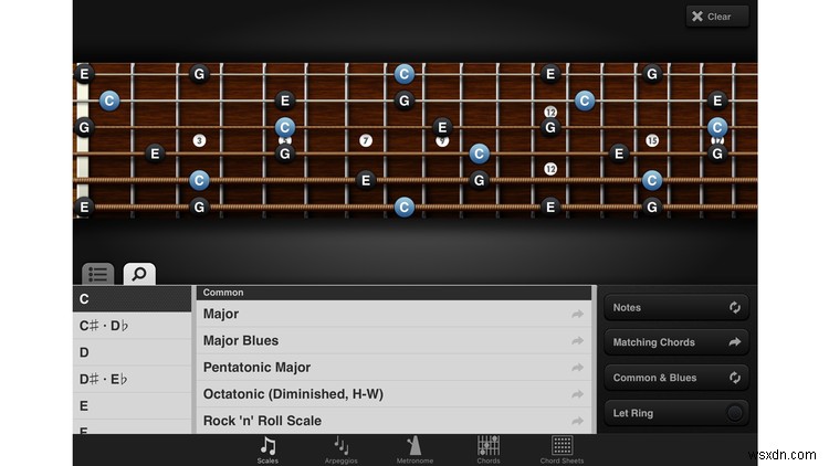 How to learn guitar on iPad