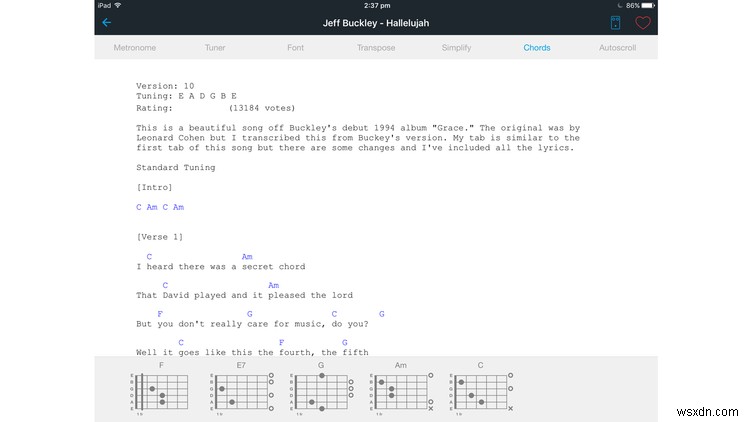 How to learn guitar on iPad