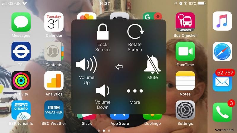 How to get a Home button on the iPhone