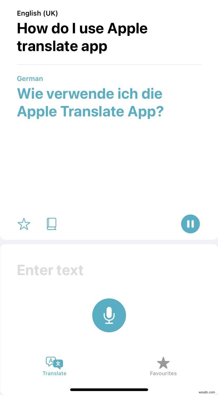 How to translate text and speech on iPhone