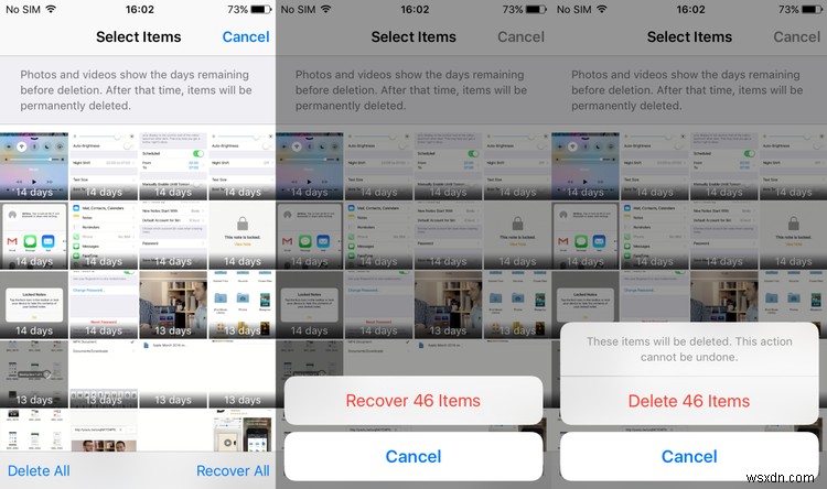 How to delete photos from an iPhone