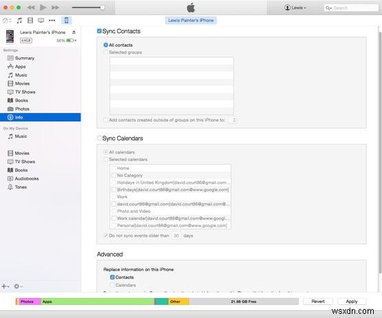 How to transfer contacts from iPhone to iPhone