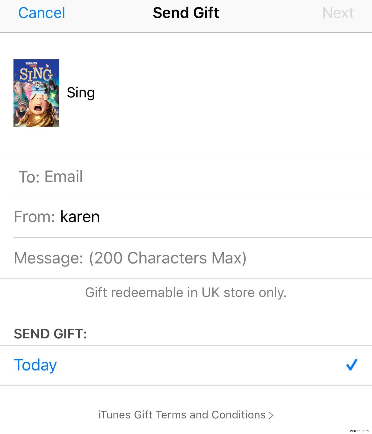 How to gift iTunes music, films, TV shows and books