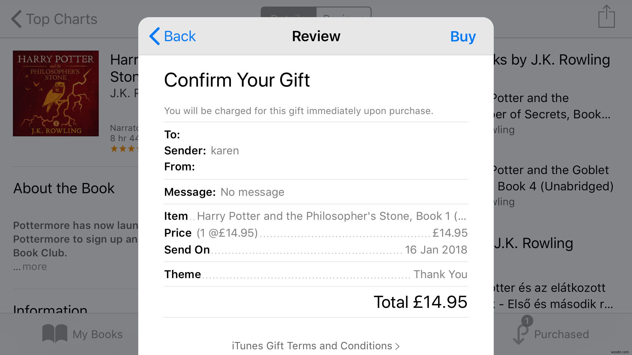 How to gift iTunes music, films, TV shows and books