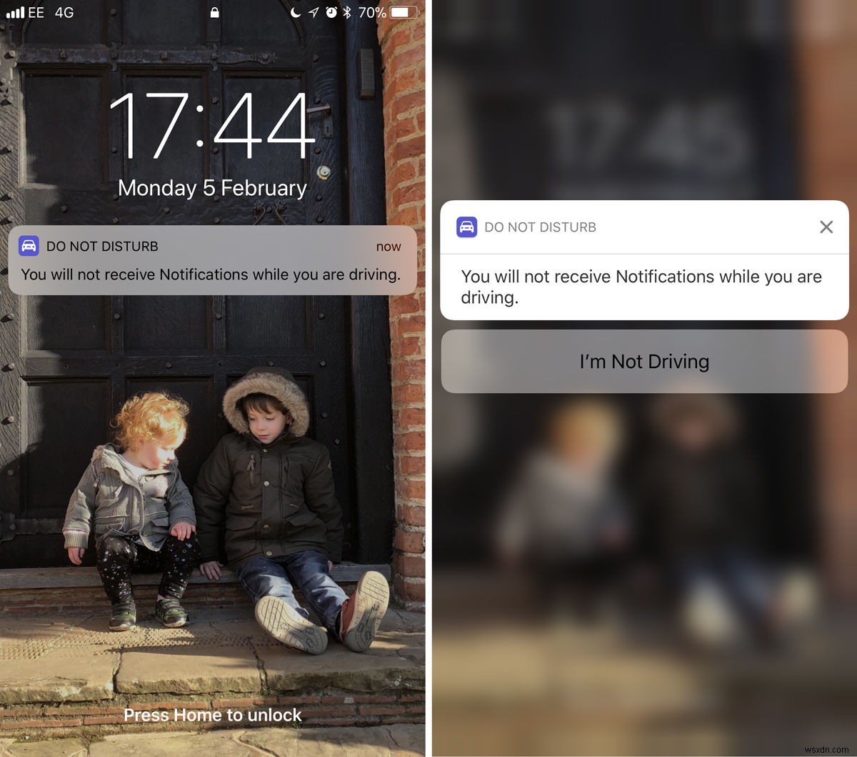 How to turn off Do Not Disturb While Driving