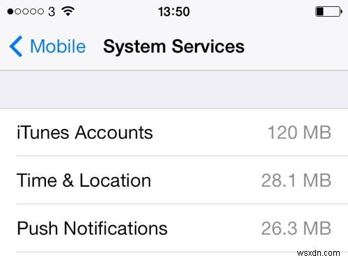 How to manage mobile data on an iPhone
