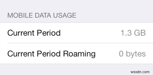 How to manage mobile data on an iPhone