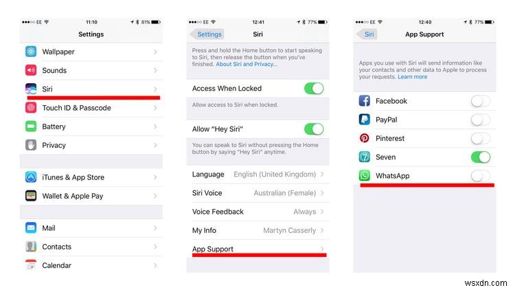 How to use WhatsApp hands-free with Siri