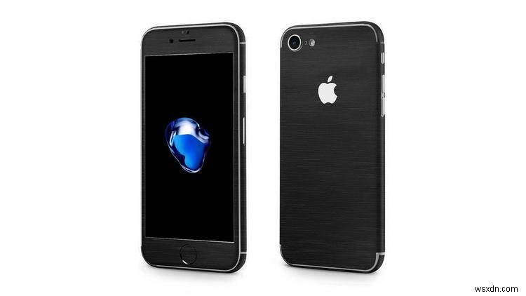 How to get a black screen front on a red iPhone 7