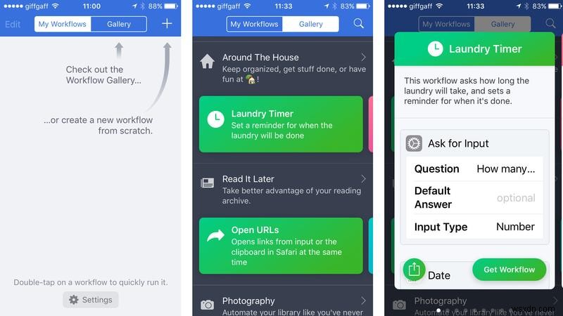 How to use Workflow to automate tasks on iPhone