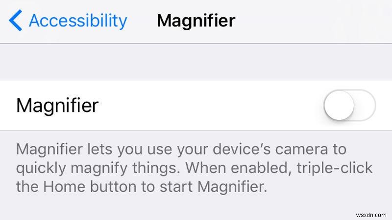 How to use iPhone as a magnifying glass