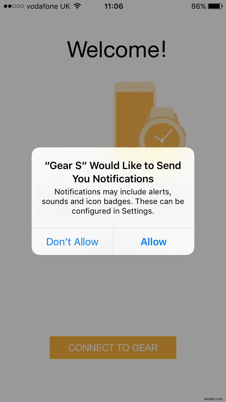 How to set up a Samsung Gear smartwatch on iPhone