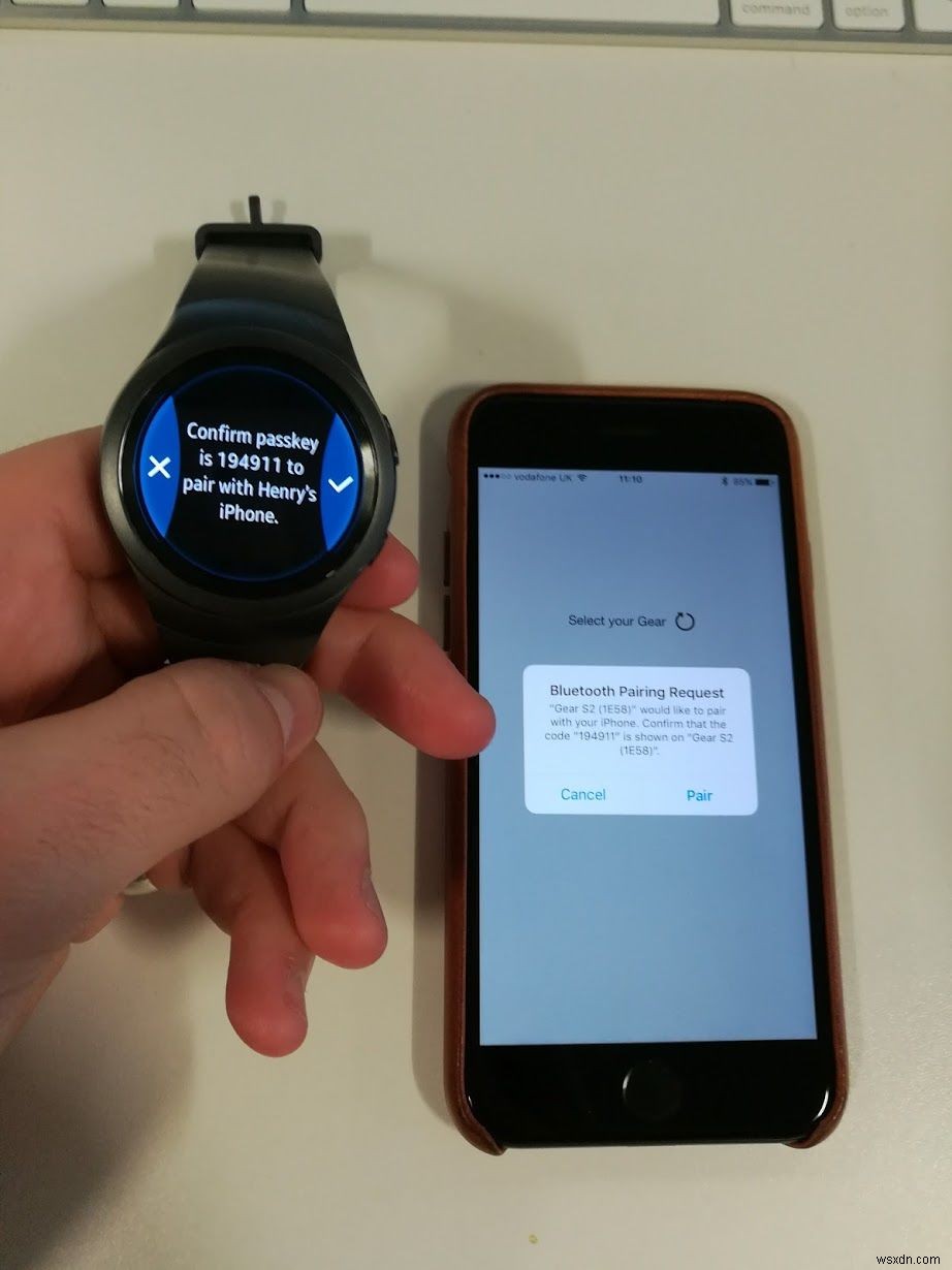 How to set up a Samsung Gear smartwatch on iPhone