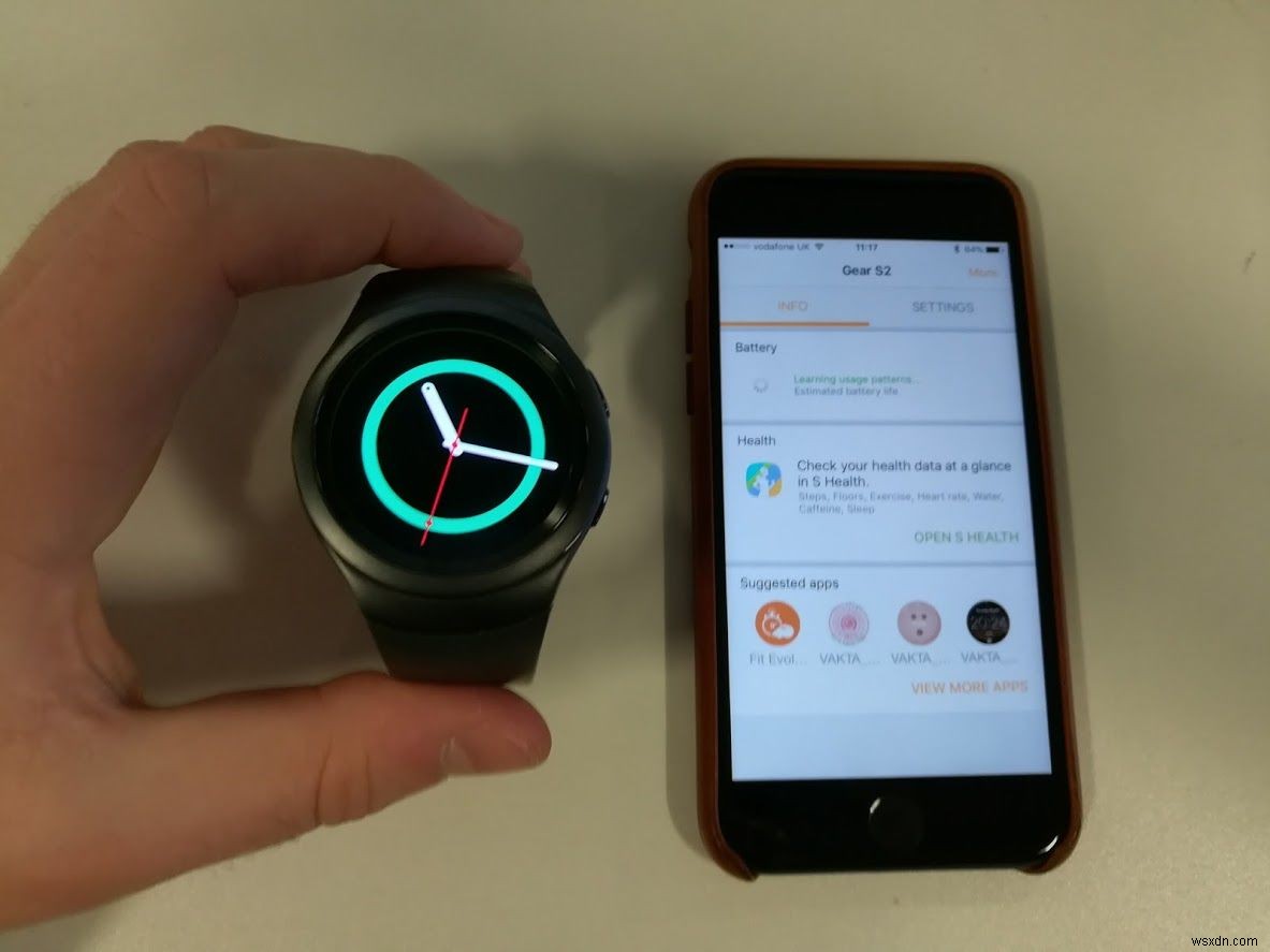 How to set up a Samsung Gear smartwatch on iPhone