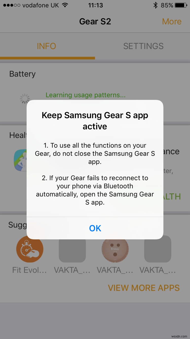 How to set up a Samsung Gear smartwatch on iPhone
