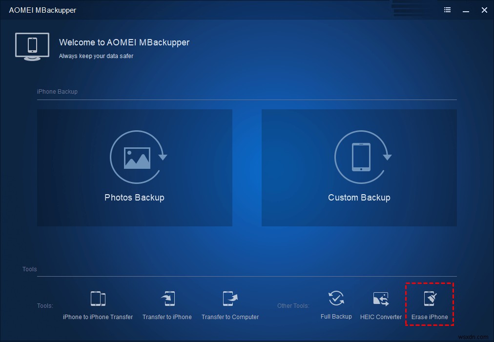 [Solved] Erase iPhone Verification Failed Issue