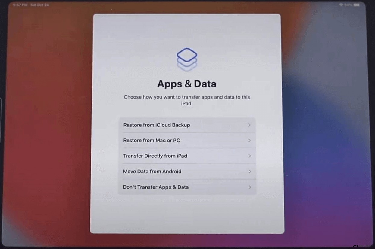 How to Transfer Apps from Old iPad to New iPad, iPad Pro, iPad Air