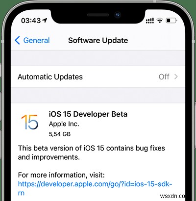 How to Get iOS 15 Developer Beta without Developer Account?
