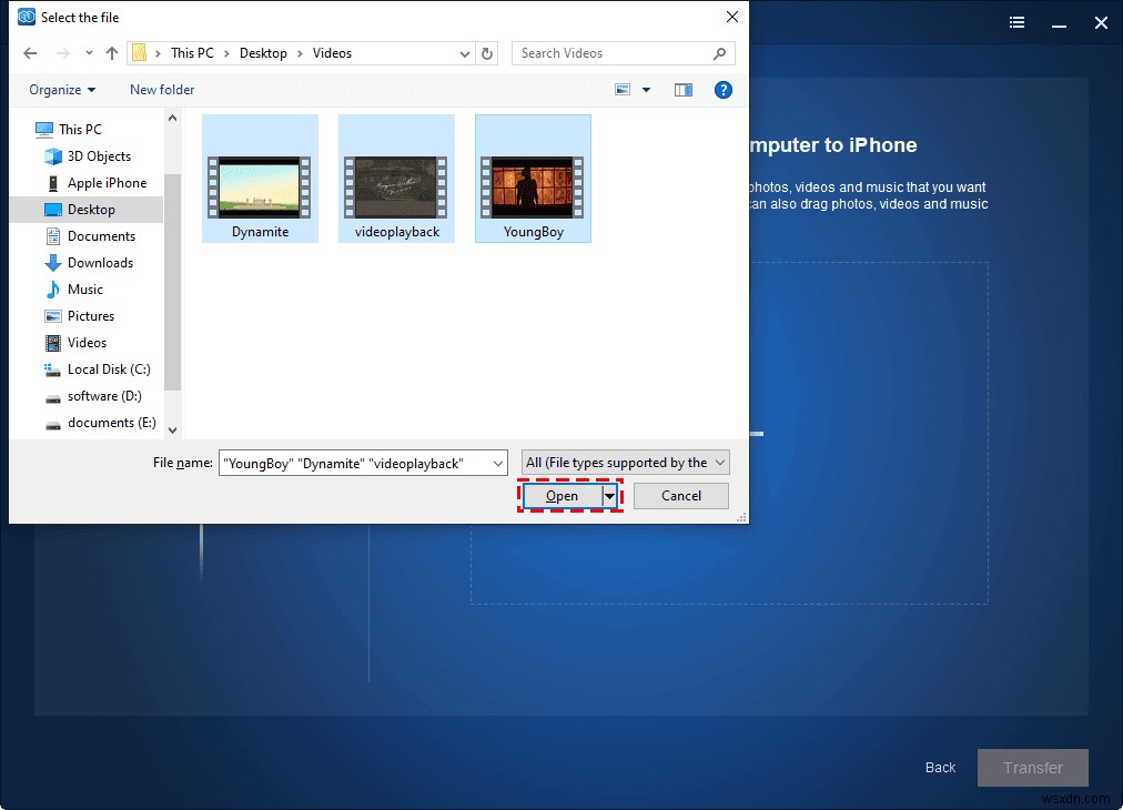 How to Transfer Videos from Computer to iPad Pro/Air/mini?