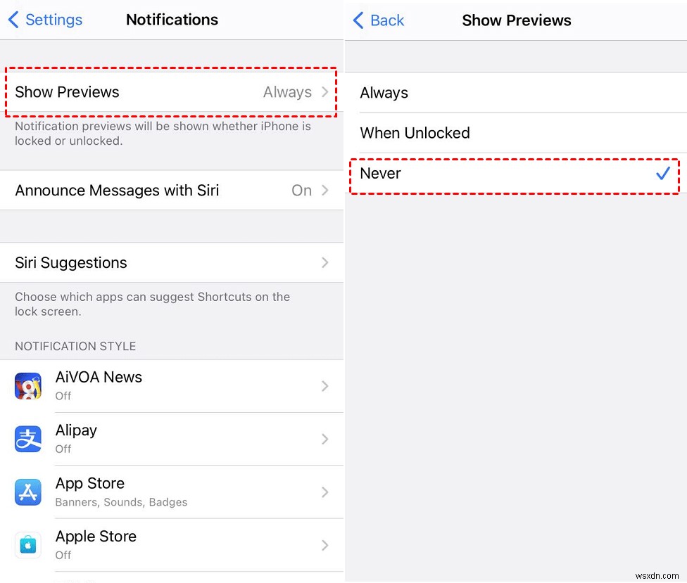 How to Hide Messages on iPhone 8/X/11/12?