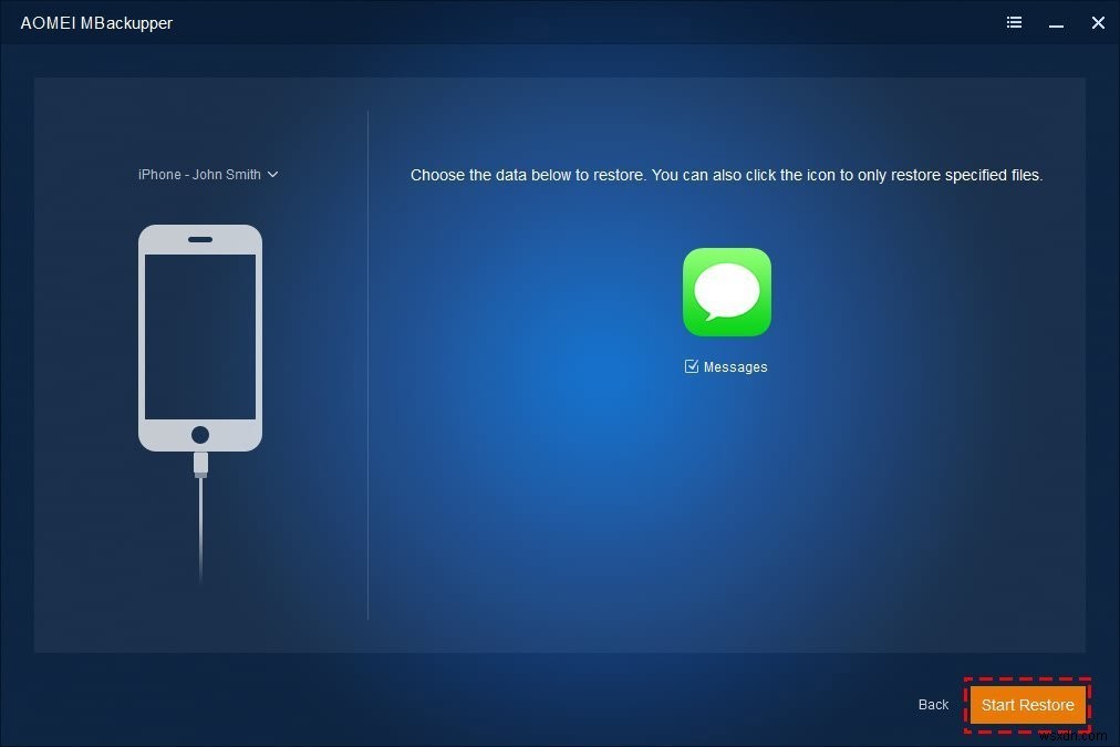 How to Transfer Messages from iPhone to iPhone with iTunes?