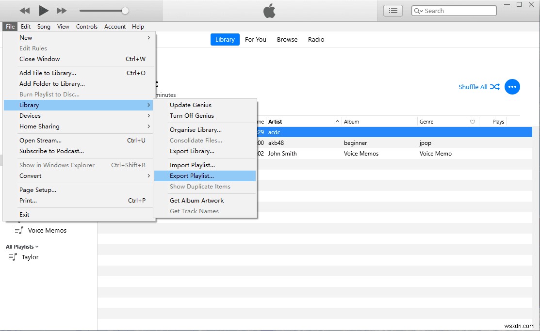 Transfer iTunes Library to Another Computer (Windows 10, 8, 7)