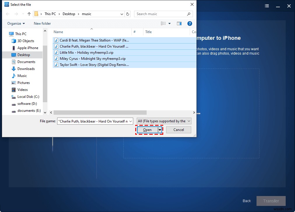 How to Transfer Music from iPhone to iPad Pro/Air/mini?