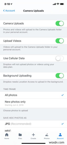 How to Use Dropbox to Convert HEIC to JPG on iPhone or PC?