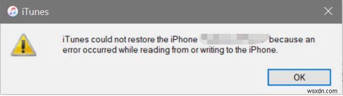 Fixed: How to Solve iPhone Backup Error Reading or Writing?