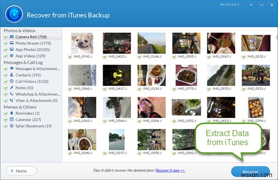 Top 3 Free iPhone Backup Extractors for iTunes