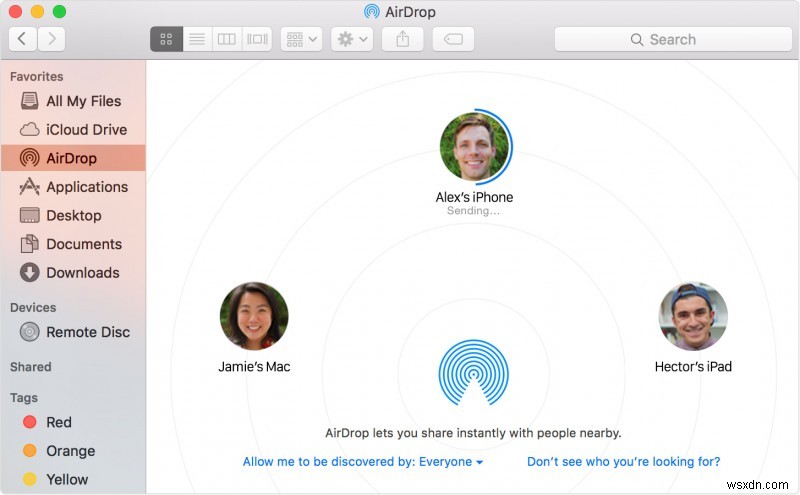 How to Airdrop from iPhone to Mac