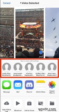 How to Send Videos from iPhone to iPhone