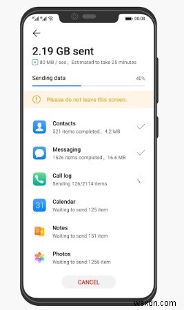 How to Transfer Contacts from iPhone to Huawei