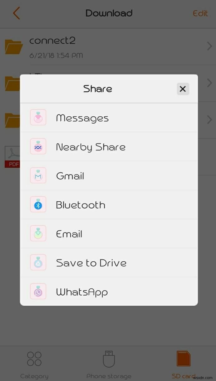 Transfer Files via Bluetooth between Android and PC