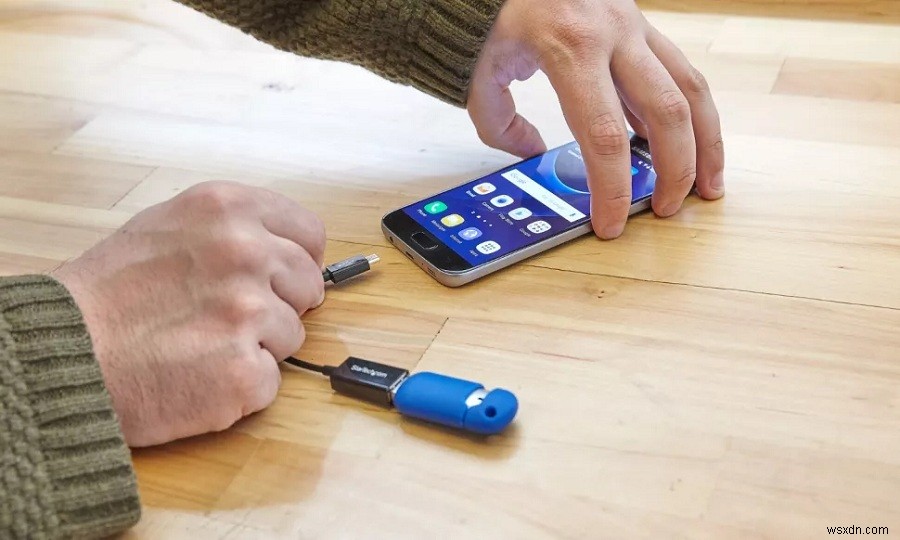 How to Transfer Files from Mobile via OTG?