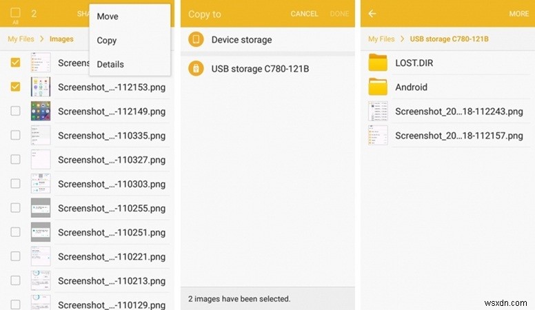 How to Transfer Files from Mobile via OTG?