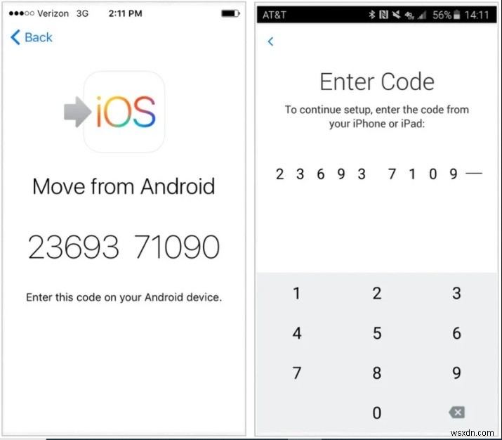 How to transfer data from Vivo to iPhone