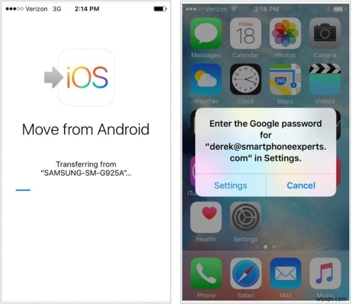 How to transfer data from Vivo to iPhone