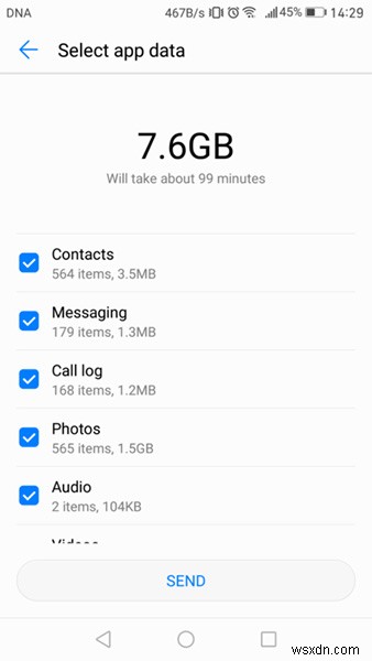 How to transfer data from Oppo phone to Huawei