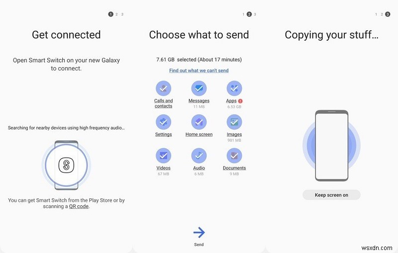 How to Transfer Data from Pixel to Samsung?