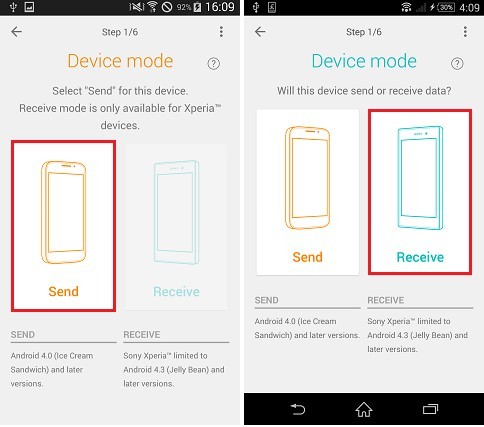 How to Transfer Data from Xperia to Xperia