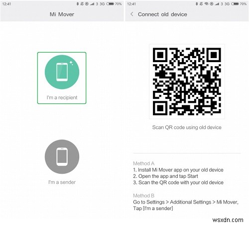 Mi to Mi Data Transfer: Transfer Data from Xiaomi to Xiaomi