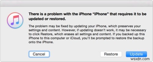 How to Fix iPhone Wont Restore Problems