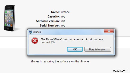 How to Fix iPhone Wont Restore Problems