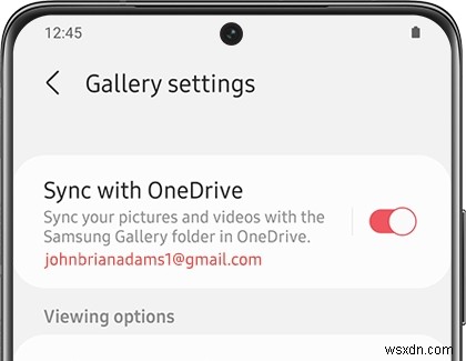How to Backup Samsung to OneDrive?