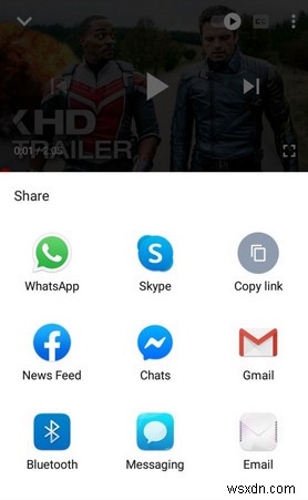 How to Share YouTube Video on WhatsApp