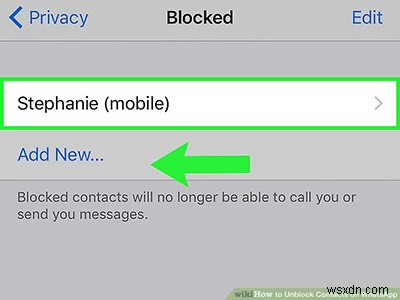How to Unlock Someone or Chats on WhatsApp
